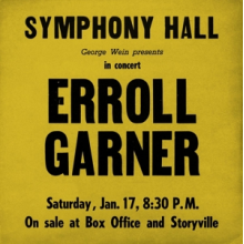 Garner, Erroll - Symphony Hall Concert