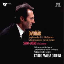 Giulini, Carlo Maria - Dvorak: Symphonies Nos. 7-9, Cello Concerto / Saint-Saens: Cello Concerto
