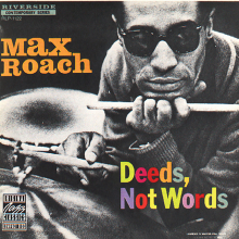 Roach, Max - Deeds, Not Words