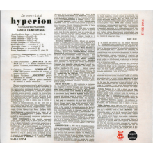 Dumitrescu, Iancu - Ansamblul Hyperion