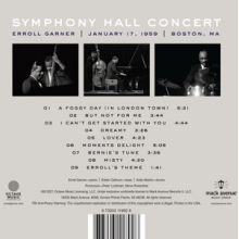 Garner, Erroll - Symphony Hall Concert