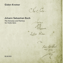 Kremer, Gidon - Johann Sebastian Bach: Sonatas and Partitas For Violin Solo