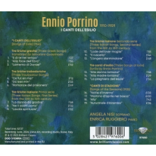 Nisi, Angela & Enrica Ruggiero - Porrino: I Canti Dell'esilio (Songs of Exile)