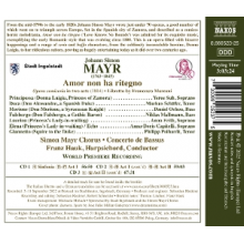 Schafer, Markus - Mayr: Amor Non Ha Ritegno