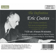 Coates, Eric - The Definitive Eric Coates: Coates Conducts Coates