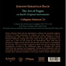 Collegium Musicum '23 - J. S. Bach: the Art of Fugue On Bach's Original Instruments