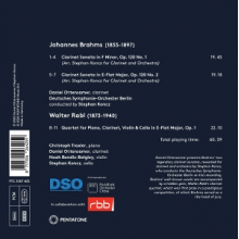 Deutsches Symphonie-Orchester Berlin - Brahms/Koncz: Sonatas For Clarinet and Orchestra
