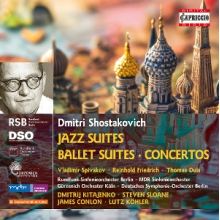 Deutsches Symphonie-Orchester Berlin - Shostakovich: Jazz Suites; Ballet Suites; Concertos