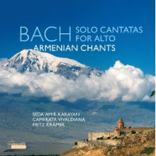 Kramer, Fritz - Bach & Shnorhali: Bach : Solo Cantatas For Alto, Armenian Chants.