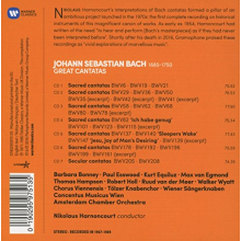Harnoncourt, Nikolaus & Concentus Musicus Wien - Bach: Great Cantatas