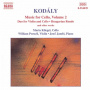 Kodaly, Z. - Music For Cello Vol.2