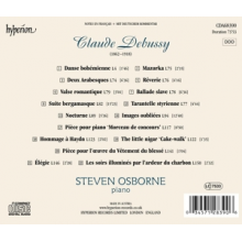 Osborne, Steven - Debussy: Early and Late Piano Pieces