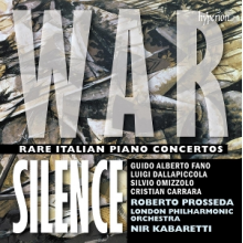 Prosseda, Roberto & London Philharmonic Orchestra & Nir Kabaretti - War Silence - Rare Italian Piano Concertos