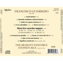 Brabant Ensemble - Guerrero: Missa Ecce Sacerdos Magnus