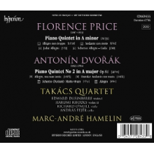 Hamelin, Marc-Andre & Takacs Quartet - Dvorak & Price Piano Quintets