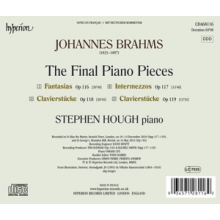 Hough, Stephen - Brahms: the Final Piano Pieces