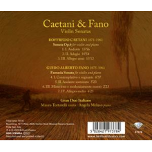 Gran Duo Italiano - Caetani & Fano: Violin Sonatas