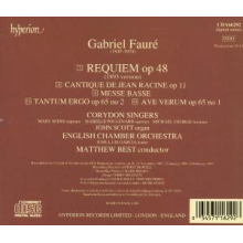 Best, Matthew & Corydon Singers - Faure: Requiem & Other Sacred Music