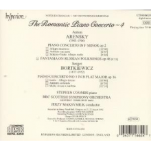 Coombs, Stephen & Jerzy Maksymiuk & Bbc Scottish Symphony Orchestra - Arensky & Bortkiewicz: Piano Concertos