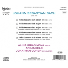 Ibragimova, Alina & Jonathan Cohen & Arcangelo - Bach: Violin Concertos