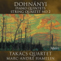 Takacs Quartet - Dohnanyi: Piano Quintets & String Quartet No 2