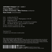 Malkin, Channa & La Sfera Armoniosa & Mike Fentross - Antonio Vivaldi: Fury / Mercy