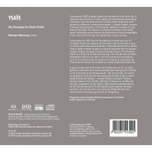 Simovic, Roman - Ysaye: Six Sonatas For Solo Violin