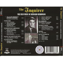 Herrmann, Bernard - The Inquirer: the Film Music of Bernard Herrmann