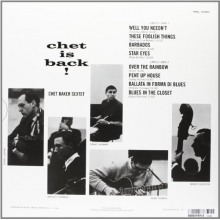 Baker Sextet, Chet - Chet is Back