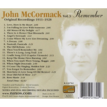 McCormack, John - Remember Vol. 3
