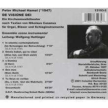 Hamel, Peter Michael - De Visione Dei