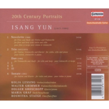 Yun, I. - Novelette/Trio/Duo/Sonate