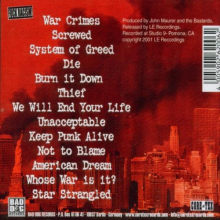 Star Strangled Bastards - Whose War is It?