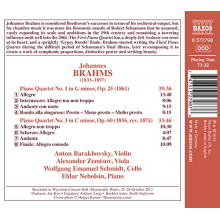 Boston Symphony Orchestra, Leo - Piano Quartets No.1 & 3