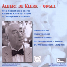 Klerk, Albert De - Tres Meditationes Sacrae