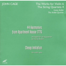 Arditti Quartet, the - John Cage: Cage Edition 33-the Works For Violin 6
