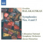 Balakauskas, O. - Symphony No.4 & No.5