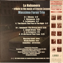 Massimo Farao Trio - La Habanera Tribute To Music of Ernesto Lecuona