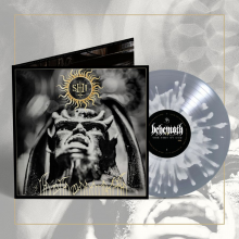 Behemoth - The Shit Ov God LP SILVER WHITE SPLATTER