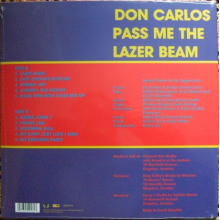 Don Carlos - Pass Me The Lazer Beam LP RSD 2024