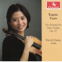 Huang, Wanchi - Six Sonatas For Solo Violin Op.27
