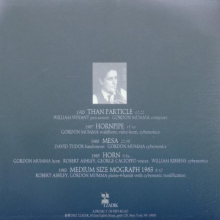 Mumma, Gordon - Electronic Music