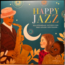 Ella Fitzgerald Nat King Cole Fred Astaire - Happy Jazz LP