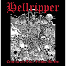 Hellripper - Complete & Total Fucking Mayhem LP WHITE