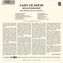 Holiday, Billie - Lady In Satin