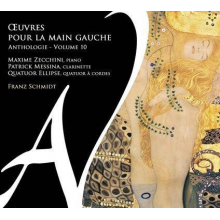 Maxime Zecchini Patrick Messina Quatuor Ellipse - Oeuvres Pour La Main Gauche Anthologie Vol 10