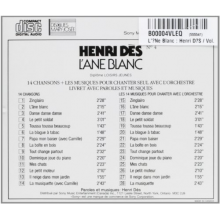 Des, Henri - L Ane Blanc