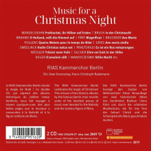 RIAS Kammerchor Hans-Christoph Rademann Uwe Gronostay - Music For A Christmas Night