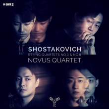 Shostakovich - String Quartets No 3 & No 8 Novus Quartet