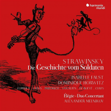 Stravinsky - Die Geschichte Vom Soldaten Deutsche Fassung Elegie Duo Concertant Faust Horwitz Melnikov Coppola